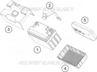 BATTERIE pour Husqvarna SVARTPILEN 250 2021