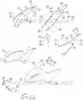 CACHES LATERAUX pour Husqvarna SVARTPILEN 250 2021