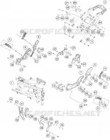 CADRE pour Husqvarna SVARTPILEN 250 2021