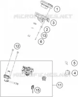 CONTACTEUR A CLE pour Husqvarna SVARTPILEN 250 2021