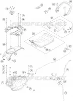 RESERVOIR / SELLE pour Husqvarna SVARTPILEN 250 2021