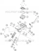 FILTRE A AIR pour Husqvarna SVARTPILEN 200 2021