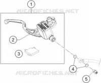 MAITRE CYLINDRE DE FREIN AVANT pour Husqvarna SVARTPILEN 200 2021