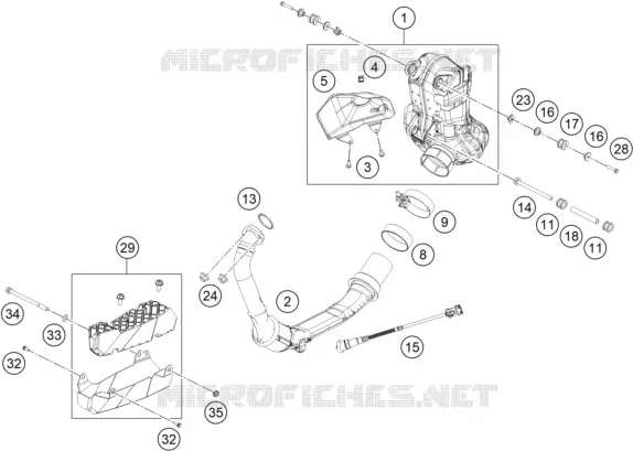 ECHAPPEMENT Husqvarna Husqvarna 200 2020 SVARTPILEN 200  SVARTPILEN 200