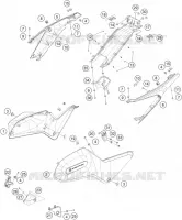 CACHES LATERAUX pour Husqvarna SVARTPILEN 200 2020