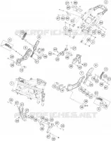 CADRE pour Husqvarna SVARTPILEN 200 2020