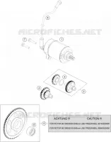 DEMARREUR ELECTRIQUE pour Husqvarna SVARTPILEN 200 2020