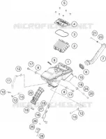FILTRE A AIR pour Husqvarna SVARTPILEN 200 2020