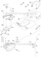 RESERVOIR / SELLE pour Husqvarna SVARTPILEN 200 2020
