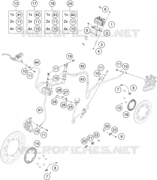 SYSTEME DE FREIN ABS Husqvarna Husqvarna 200 2020 SVARTPILEN 200  SVARTPILEN 200 - CKD