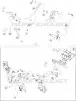 FAISCEAU ELECTRIQUE pour Husqvarna 701 SUPERMOTO 2021
