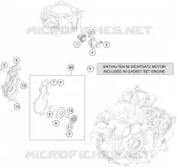 POMPE A EAU pour Husqvarna 701 SUPERMOTO 2021