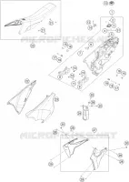 RESERVOIR / SELLE pour Husqvarna 701 SUPERMOTO 2021