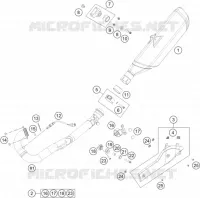ECHAPPEMENT pour Husqvarna 701 SUPERMOTO 2021