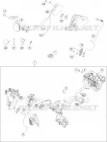FAISCEAU ELECTRIQUE pour Husqvarna 701 SUPERMOTO 2021