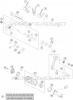 MECANISME DE SELECTION DE VITESSES pour Husqvarna 701 SUPERMOTO 2021