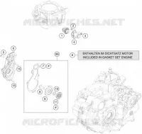 POMPE A EAU pour Husqvarna 701 SUPERMOTO 2021