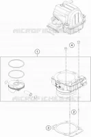 CYLINDRE pour Husqvarna FE 501s 2021