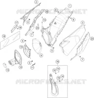 FILTRE A AIR pour Husqvarna FE 501s 2021