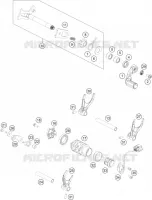 MECANISME DE SELECTION DE VITESSES pour Husqvarna FE 501s 2021