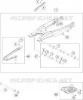BRAS OSCILLANT  pour Husqvarna TE 300 2021