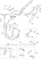 CADRE pour Husqvarna TE 300 2021