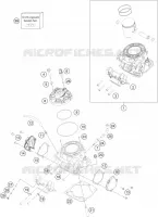 CYLINDRE / CULASSE pour Husqvarna TE 300 2021