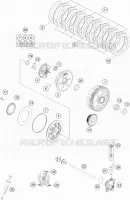 EMBRAYAGE pour Husqvarna TE 300 2021
