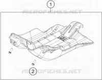 PROTECTION MOTEUR pour Husqvarna TE 300 2021