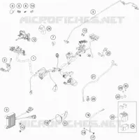 FAISCEAU ELECTRIQUE pour Husqvarna FE 350 2021