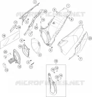FILTRE A AIR pour Husqvarna FE 350 2021