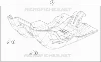 PROTECTION MOTEUR pour Husqvarna FE 350 2021
