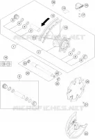 ROUE AVANT pour Husqvarna FE 350 2021