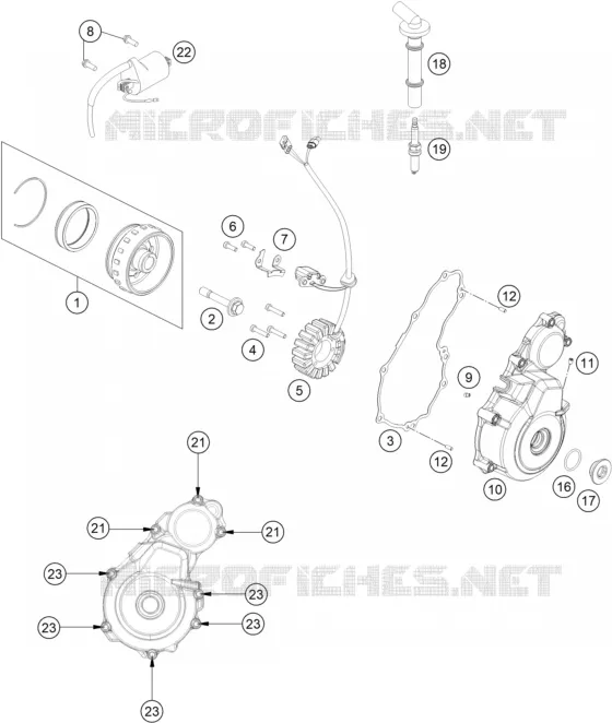 ALLUMAGE Husqvarna Husqvarna 350 2021 FE 350  FE 350 ROCKSTAR EDITION
