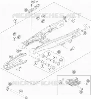 BRAS OSCILLANT  pour Husqvarna EE 5 2021
