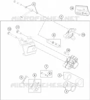 ETRIER DE FREIN AR pour Husqvarna EE 5 2021