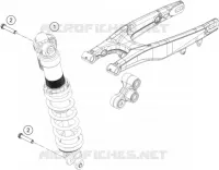 AMORTISSEUR pour Husqvarna FX 2022