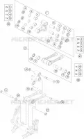 BIELLETTE D'AMORTISSEUR PRO LEVER pour Husqvarna FX 2022