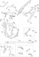 CADRE pour Husqvarna TX 2022