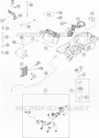 FAISCEAU ELECTRIQUE pour Husqvarna TX 2022
