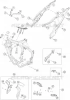 CADRE pour Husqvarna TE 2023