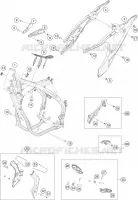 CADRE pour Husqvarna TE 2022