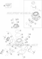 CYLINDRE / CULASSE pour Husqvarna TE 2022