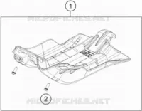PROTECTION MOTEUR pour Husqvarna TE 2022
