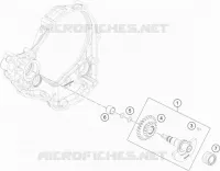 ARBRE D'EQUILIBRAGE pour Husqvarna FE 2023