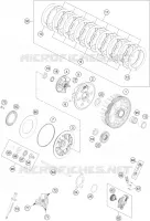 EMBRAYAGE pour Husqvarna FE 2023