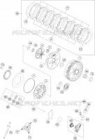 EMBRAYAGE pour Husqvarna FE 2023