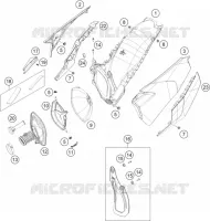 FILTRE A AIR pour Husqvarna FE 2023