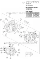 CARTER MOTEUR pour Husqvarna FE 2023