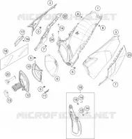 FILTRE A AIR pour Husqvarna FE 2023